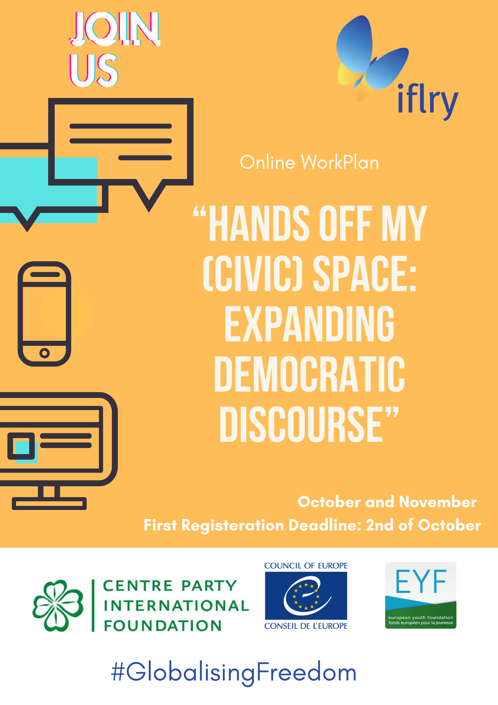 Online WorkPlan: Hands Off My (Civic) Space